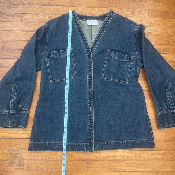 Modern Citizen Emmett Structured Denim Jacket Size 1X - Picture 4 of 9